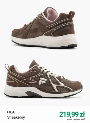 Buty sportowe FILA Sneakersy promocja w Deichmann