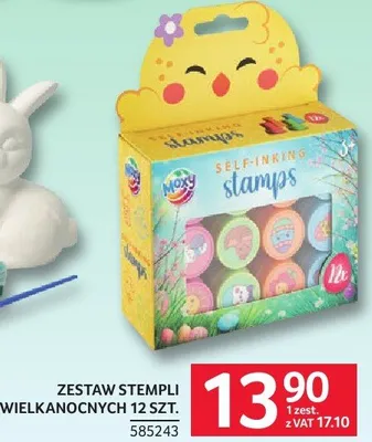 Zestaw stempli wielkanocnych 12 szt. promocja w Selgros