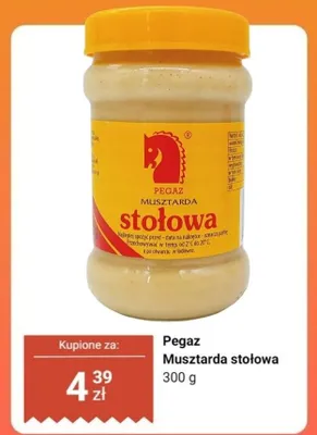 Musztarda stołowa promocja w Dino