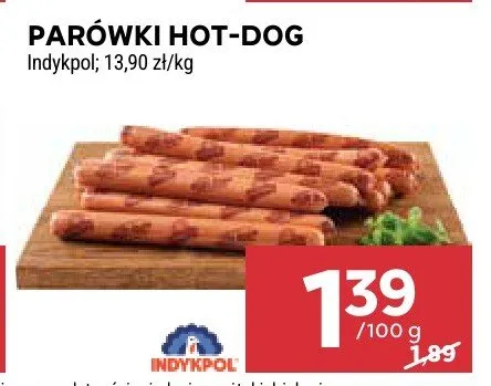 Parówki hot-dog promocja w Stokrotka
