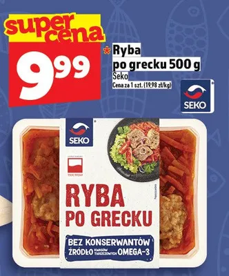 Ryba po grecku promocja w TOPAZ