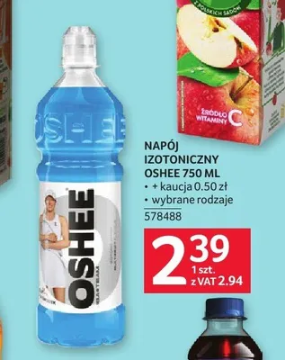 Napój izotoniczny Oshee promocja w Selgros
