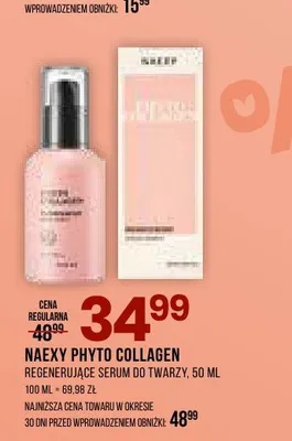 Regenerujące serum do twarzy NAEXY PHYTO COLLAGEN promocja w Drogerie Natura
