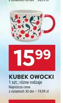 Kubek owocki promocja w Stokrotka