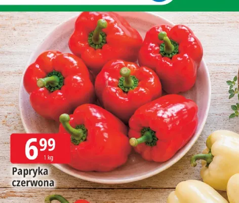 Papryka czerwona promocja w Leclerc