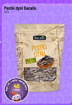 Pestki dyni Bacalis promocja w POLOmarket