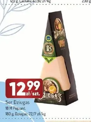 Ser Džiugas 18 m Piquant promocja w Avita