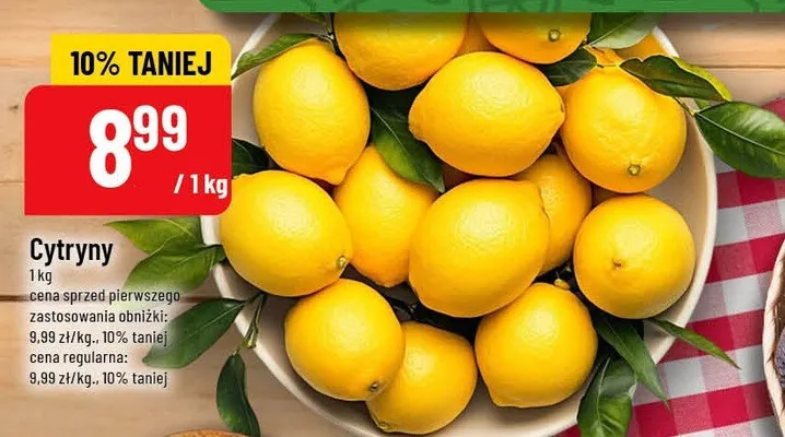 Cytryny promocja w POLOmarket