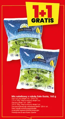 Mix sałatkowy z rukolą Sole Gusto promocja w Twój Market