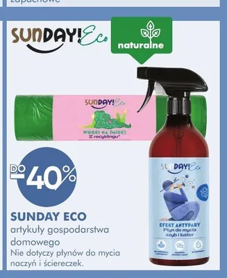 Artykuły gospodarstwa domowego SUNDAY ECO promocja w Super-Pharm