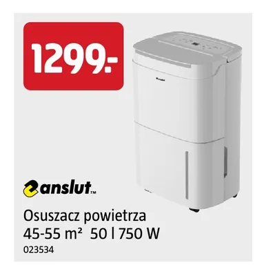 Osuszacz powietrza 45-55 m² 50 l Anslut promocja w Jula