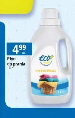 Płyn do prania Eco+ promocja w Leclerc