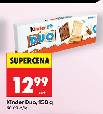 Herbatniki Kinder Duo promocja w Biedronka