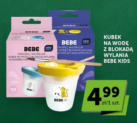 Kubek na wodę z blokadą wylania Bebe Kids promocja w Groszek