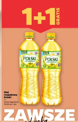 Olej rzepakowy Polski promocja w Netto