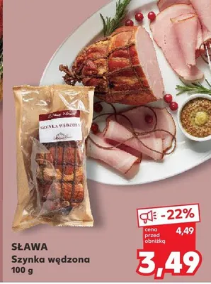 Szynka wędzona promocja w Kaufland