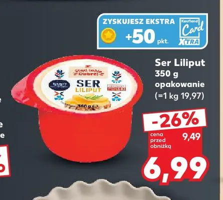Ser Liliput K-Stąd Takie Dobre! promocja w Kaufland