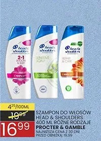 Szampon do włosów head & shoulders różne rodzaje promocja w Wafelek