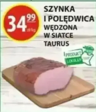 Szynka i polędwica wędzona w siatce promocja w Zielony Koszyk