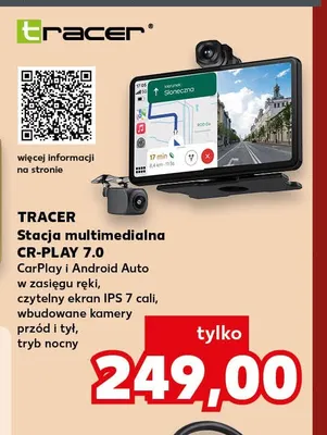 Stacja multimedialna CR-PLAY 7,0 Tracer promocja w Kaufland