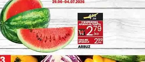 Arbuz promocja w Wafelek
