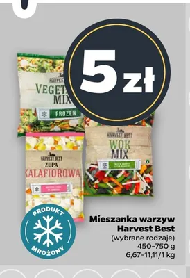 Mieszanka warzyw Harvest Best promocja w Netto