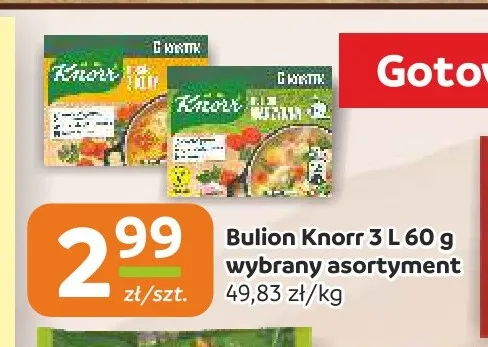 Bulion Knorr promocja w Społem Częstochowa
