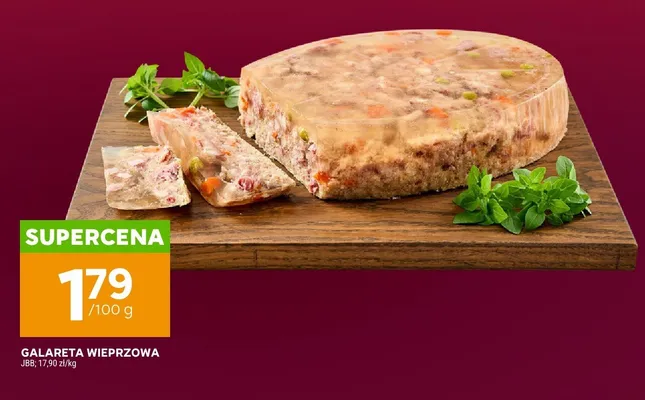 Galareta wieprzowa JBB promocja w Stokrotka