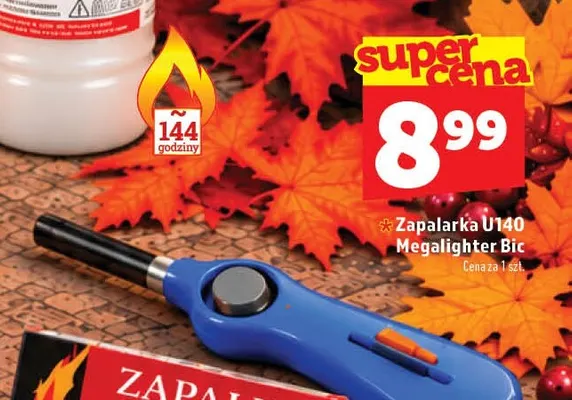 Zapalarka U140 Megalighter Bic promocja w TOPAZ
