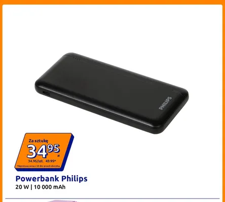 Powerbank Philips promocja w Action
