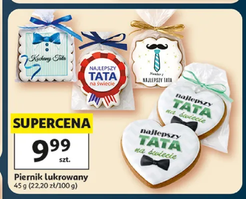 Piernik lukrowany promocja w Auchan