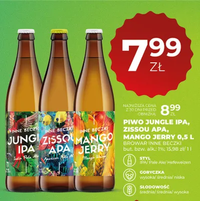 Piwo Zissou APA Inne Beczki promocja w Duży Ben