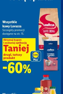 Kawa Lavazza Caffè Crema Classico promocja w Lidl