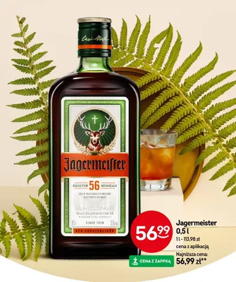 Likier Jägermeister promocja w Żabka