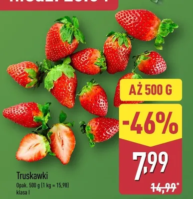 Truskawki promocja w Aldi