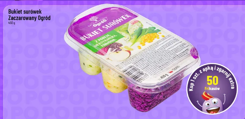 Bukiet surówek Zaczarowany Ogród promocja w POLOmarket