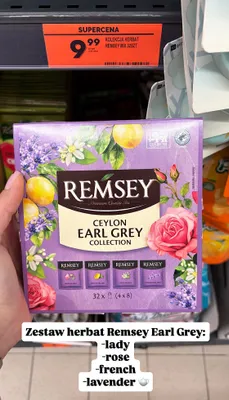 Herbata Ceylon Earl Grey Collection promocja w Biedronka