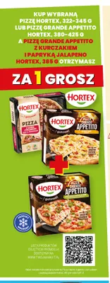Pizza Grande Appetito z kurczakiem i papryką jalapeno Hortex promocja w Twój Market