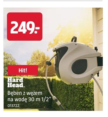 Bęben z wężem na wodę Hard Head promocja w Jula