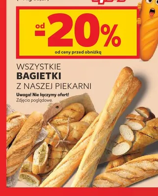 Bagietki z Naszej Piekarni promocja w Kaufland