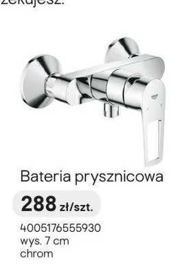 Bateria prysznicowa Grohe Start Loop 2020 promocja w Castorama
