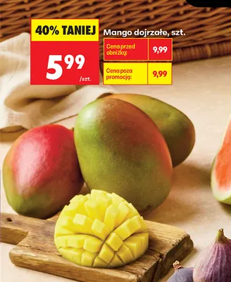 Mango dojrzałe promocja w Biedronka