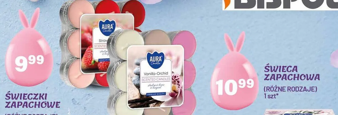 Świeca zapachowa (różne rodzaje) promocja w Arhelan