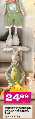 Wielkanocny zajączek z wiszącymi nogami, wybrane wzory promocja w Twój Market