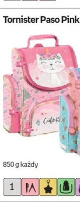 Tornister Paso Pink Cat promocja w Empik