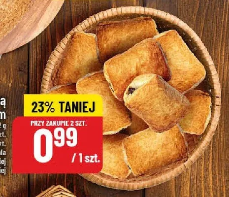 Mini paszteciki z kapustą i pieczarkam promocja w POLOmarket