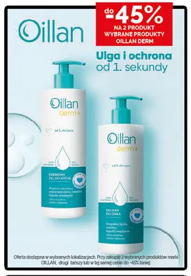 Balsam do ciała Oillan Derm+ promocja w Ziko Dermo