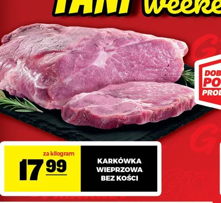 Karkówka wieprzowa bez kości promocja w Gram Market