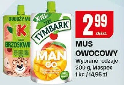 Mus owocowy promocja w Chorten