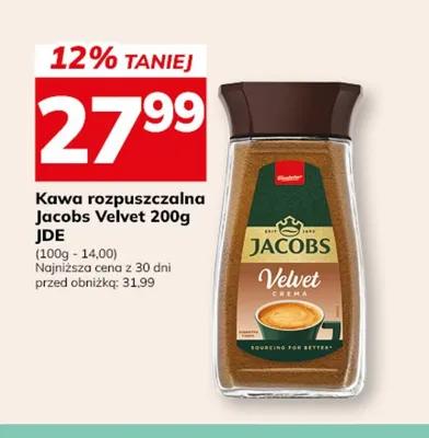 Kawa rozpuszczalna Jacobs Velvet promocja w Hitpol